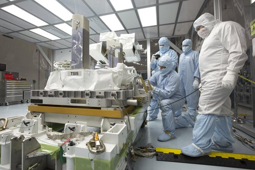 Total and Spectral Solar Irradiance Sensor (TSIS) EVA Fitchecks