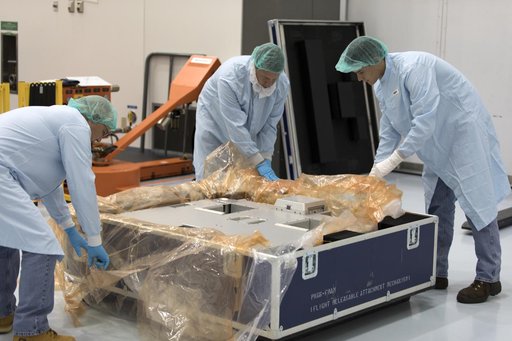 Materials International Space Station Experiment (MISSE) Arrival