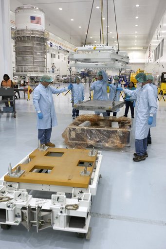 Materials International Space Station Experiment (MISSE) Arrival