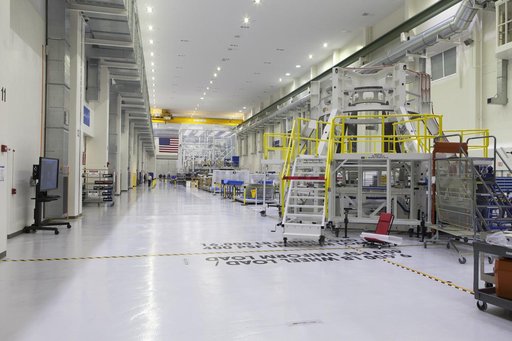 Orion Space Hardware In-Production inside the Operations and Che
