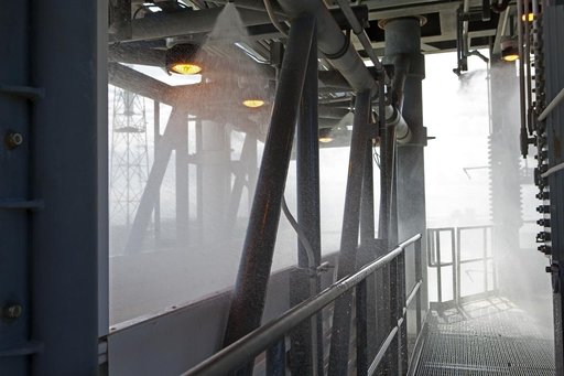 SLC-41 Water Deluge Test