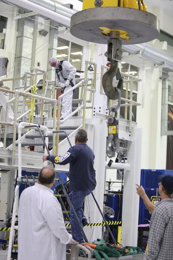 Orion Crew Module Move