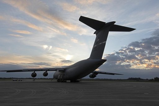 GOES-S Arrival at Shuttle Landing Facility