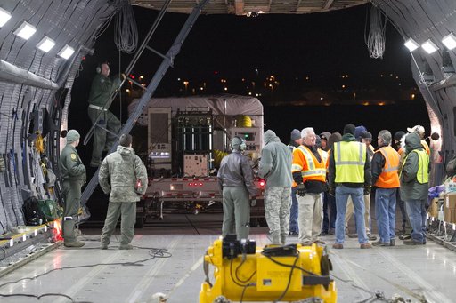 GOES-S Transport to Kennedy Space Center