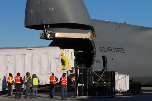 GOES-S Transport to Kennedy Space Center