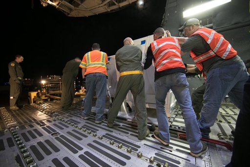 GOES-S Arrival at Kennedy Space Center