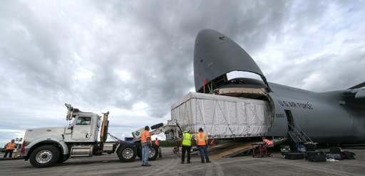 GOES-S Arrival at Kennedy Space Center