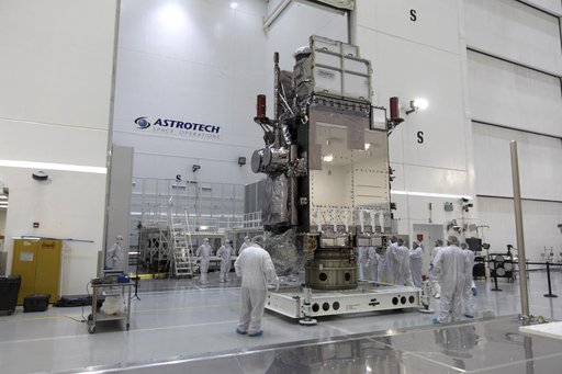 GOES-S Move to Workstand; Transition into Highbay