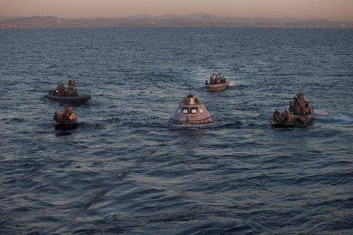 Underway Recovery Test 6 (URT-6) - Day 6 Activities