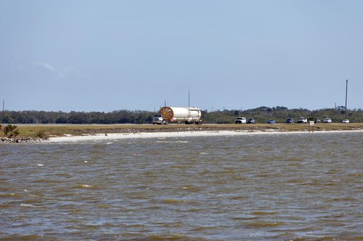 GOES-S Atlas V Booster and Centaur Stages Arrival, Offload, and