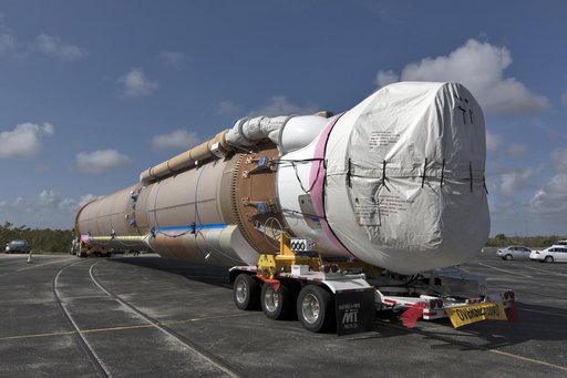 GOES-S Atlas V Booster and Centaur Stages Arrival, Offload, and