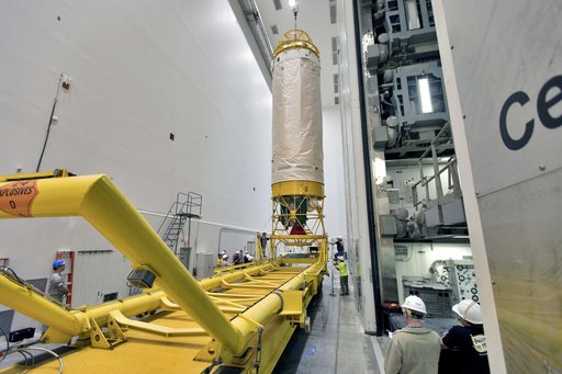 GOES-S Atlas V Centaur Stage Transport from ASOC to DOC