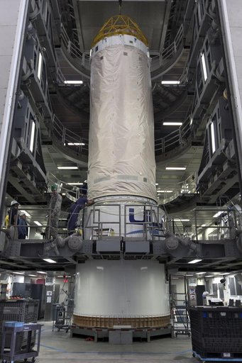 GOES-S Atlas V Centaur Stage Transport from ASOC to DOC