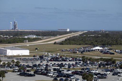 SpaceX Falcon Heavy Demo Flight - Press Site Activities