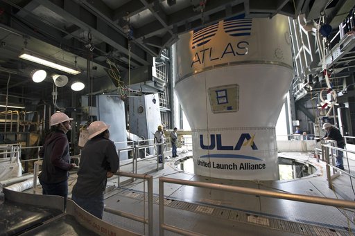 GOES-S Atlas V Centaur Stage OVI