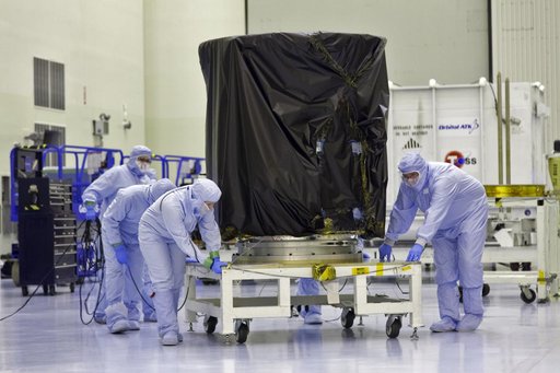 TESS Spacecraft Move to Clean Room