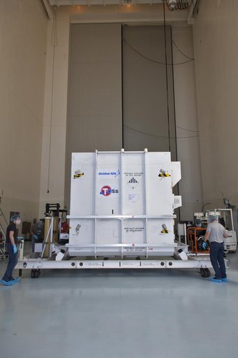 TESS Spacecraft Arrival