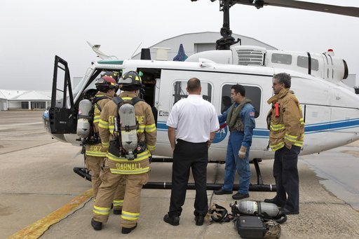 Aircraft Mishap Exercise at SLF