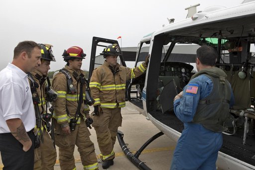 Aircraft Mishap Exercise at SLF
