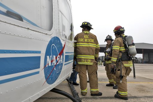 Aircraft Mishap Exercise at SLF