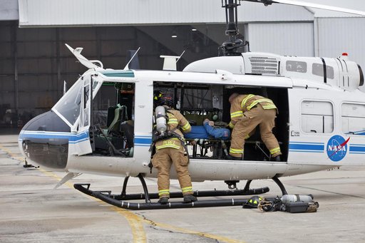 Aircraft Mishap Exercise at SLF