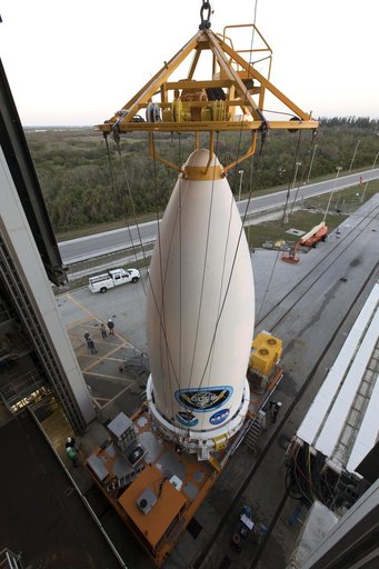GOES-S Spacecraft Lift & Mate