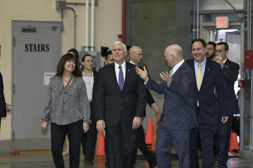 Vice President Mike Pence Visits Kennedy Space Center