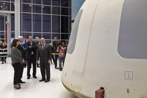Vice President Mike Pence Visits Kennedy Space Center