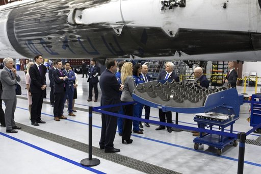 Vice President Mike Pence Visits Kennedy Space Center - Tour of