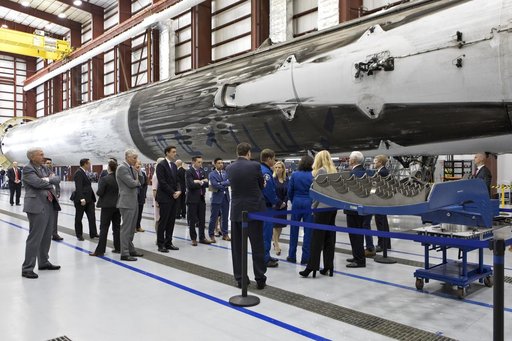 Vice President Mike Pence Visits Kennedy Space Center - Tour of