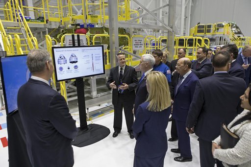 Vice President Mike Pence Visits Kennedy Space Center - Tour of