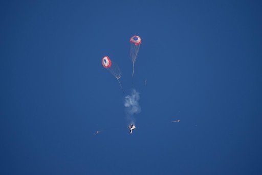 Boeing's Dart and Starliner Parachute System Test