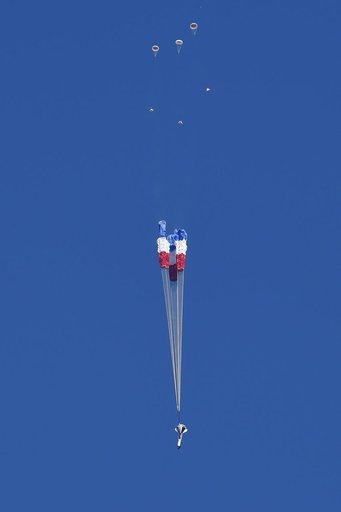 Boeing's Dart and Starliner Parachute System Test