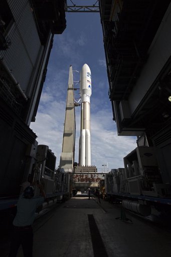 GOES-S Rollout to Pad