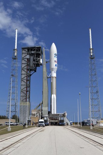 GOES-S Rollout to Pad