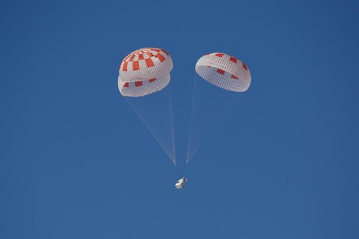 SpaceX Dragon Parachute Test