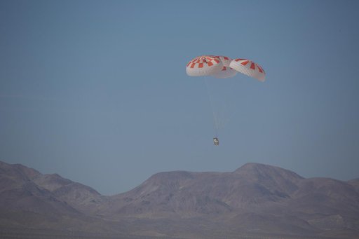 SpaceX Dragon Parachute Test