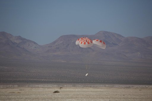SpaceX Dragon Parachute Test