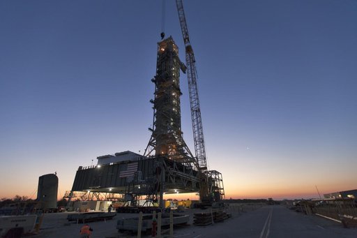 ICPSU Install at Mobile Launcher