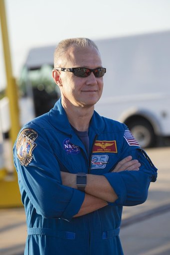 CCP Astronauts at LC 39A and SpaceX Recovery Ship