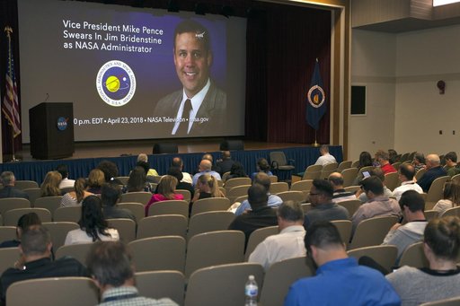 NASA Administrator Swearing In All Hands