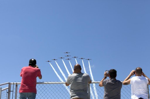 NASA and Canadian Snowbirds Aircrafts