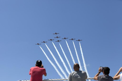 NASA and Canadian Snowbirds Aircrafts