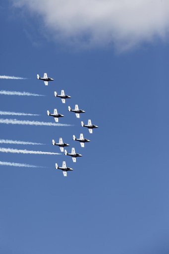 NASA and Canadian Snowbirds Aircrafts