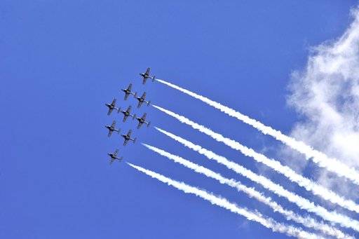 NASA and Canadian Snowbirds Aircrafts