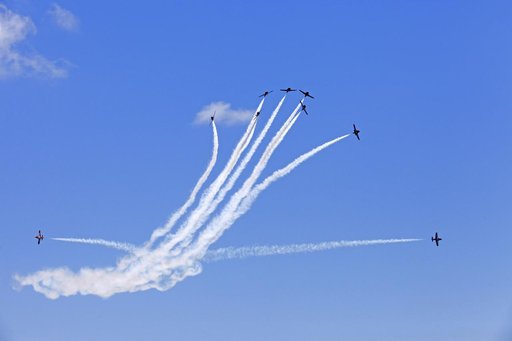 NASA and Canadian Snowbirds Aircrafts