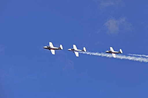 NASA and Canadian Snowbirds Aircrafts