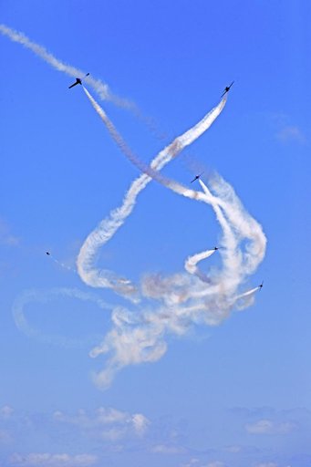 NASA and Canadian Snowbirds Aircrafts