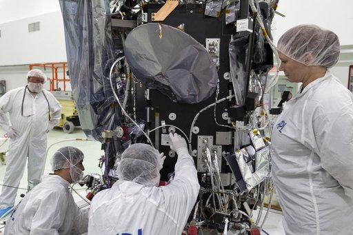 Parker Solar Probe "Name Chip" Installation