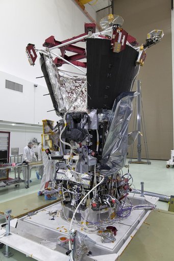 Parker Solar Probe "Name Chip" Installation